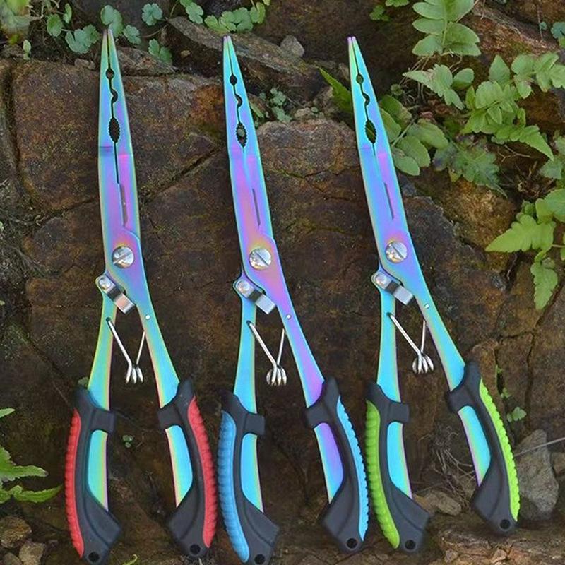 ステンレス製の延長型フィッシングプライヤー。滑り止め加工のハ - Fishing Line Cutter のレビューと価格