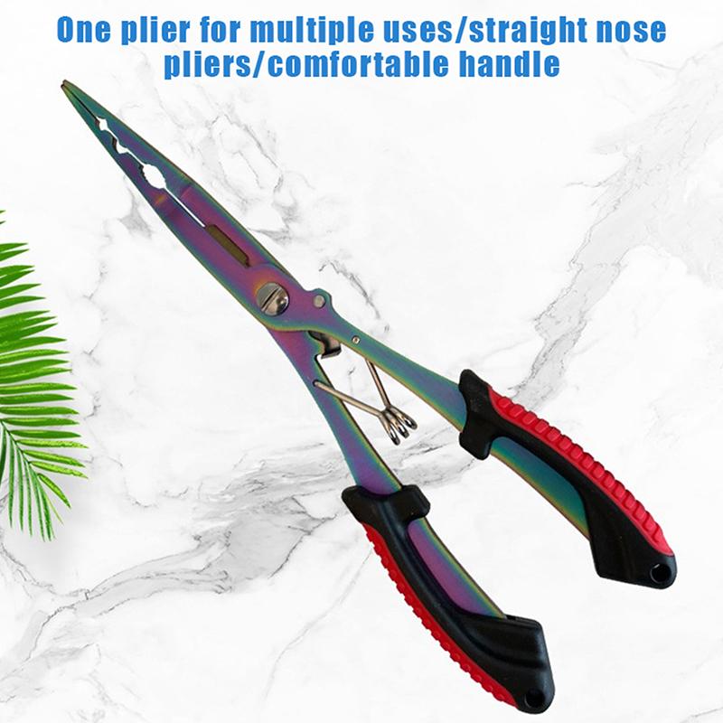 ステンレス製の延長型フィッシングプライヤー。滑り止め加工のハ - Fishing Line Cutter のレビューと価格