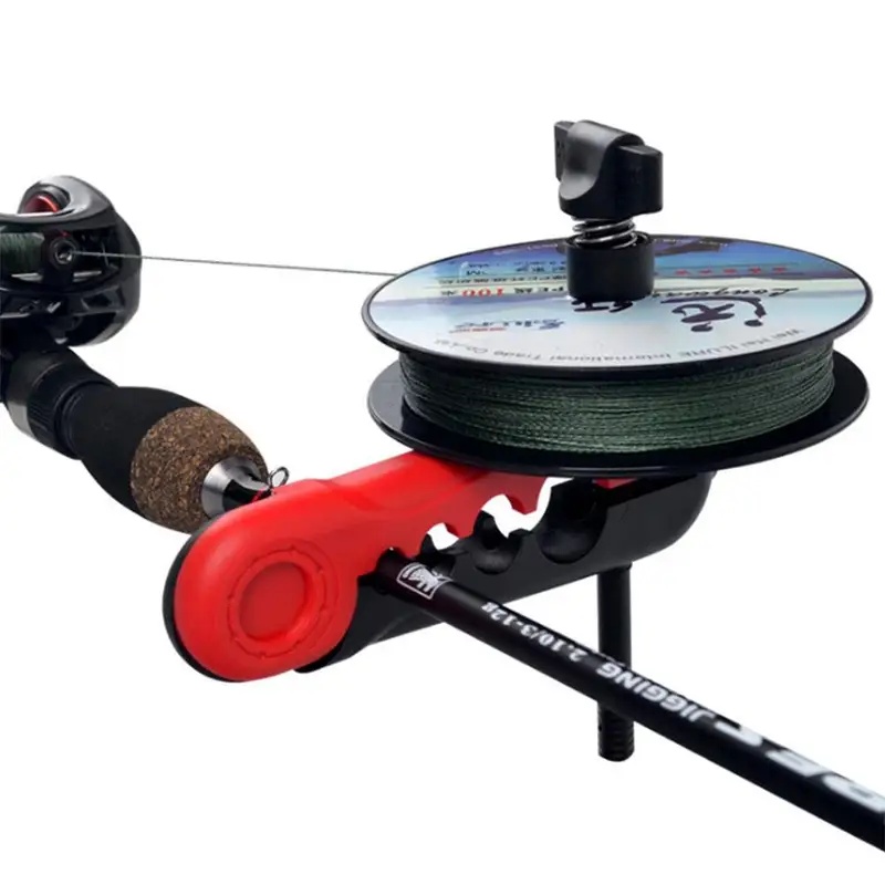 携帯用釣り糸巻き取り器、スプール、ロッドホルダー、糸巻き機、 - Fishing Line Dispenser のレビューと価格