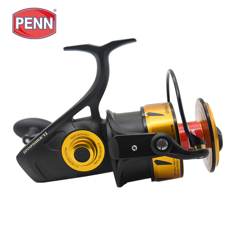 スピニングフィッシングリール100%-2500,オリジナル, - Penn Reel Spinfisher のレビューと価格