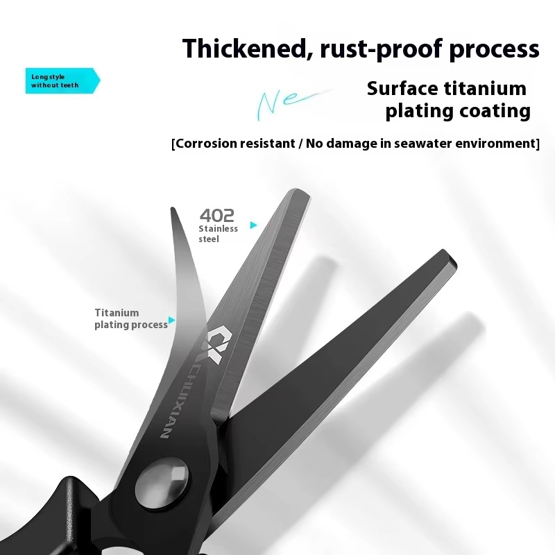 QAJTAO ポータブルチタンメッキ釣り用ハサミ、吊り下げ紐 - Fishing Line Dispenser のレビューと価格